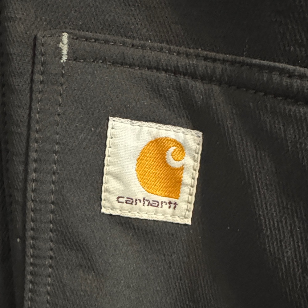 Carhartt Black Hooded Sherpa Lined Performance Jacket - Picture 2 of 3